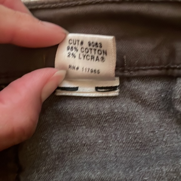 J Brand womens low rise brown jodhpurs size 24 - Picture 5 of 10